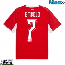 Switzerland Breel Embolo #7 Replica Home Shirt World Cup 2026 Short Sleeve